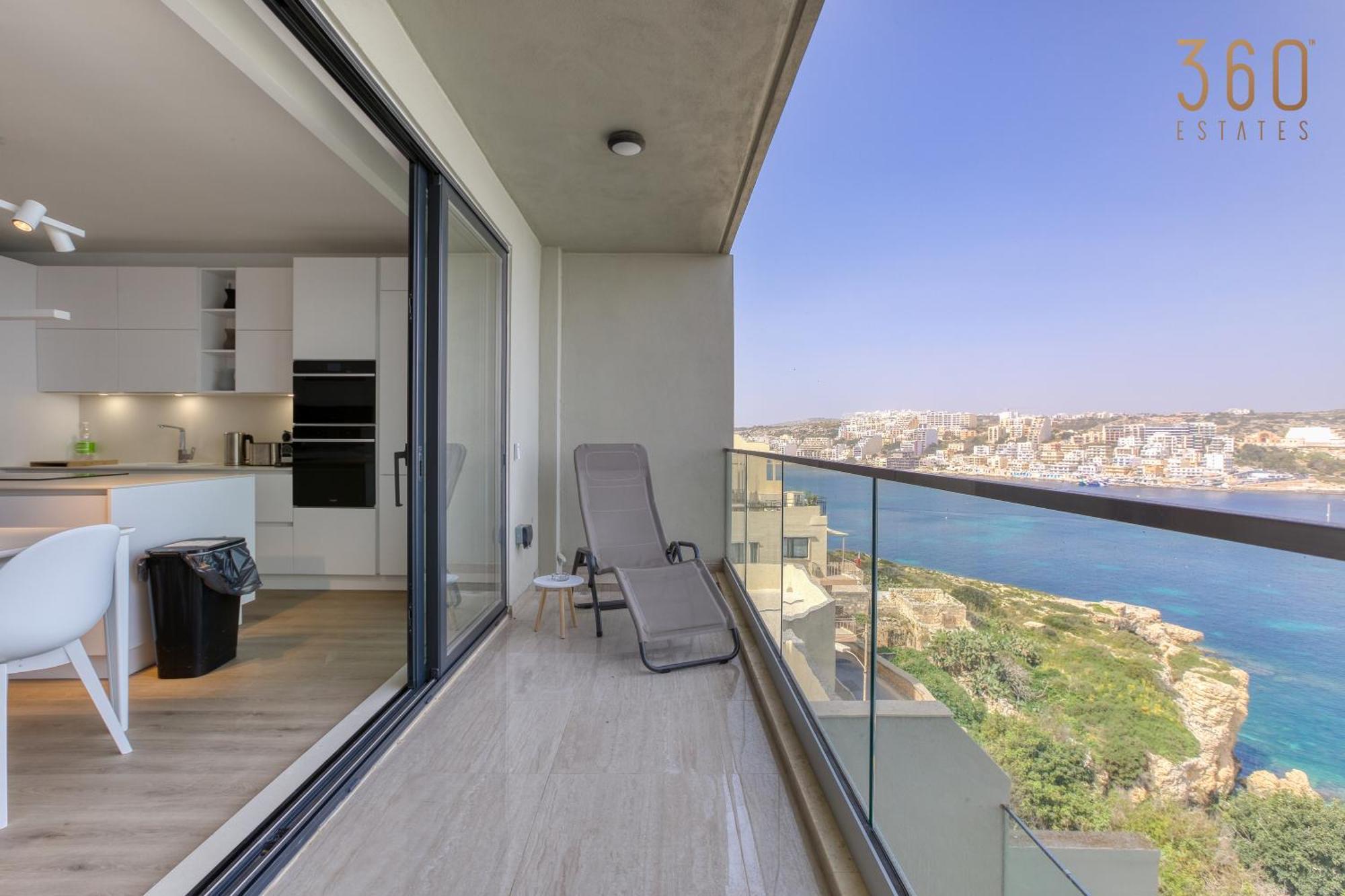 Designer 2Br Home With Stunning Views In St Pauls By 360 Estates St. Paul's Bay Exterior photo