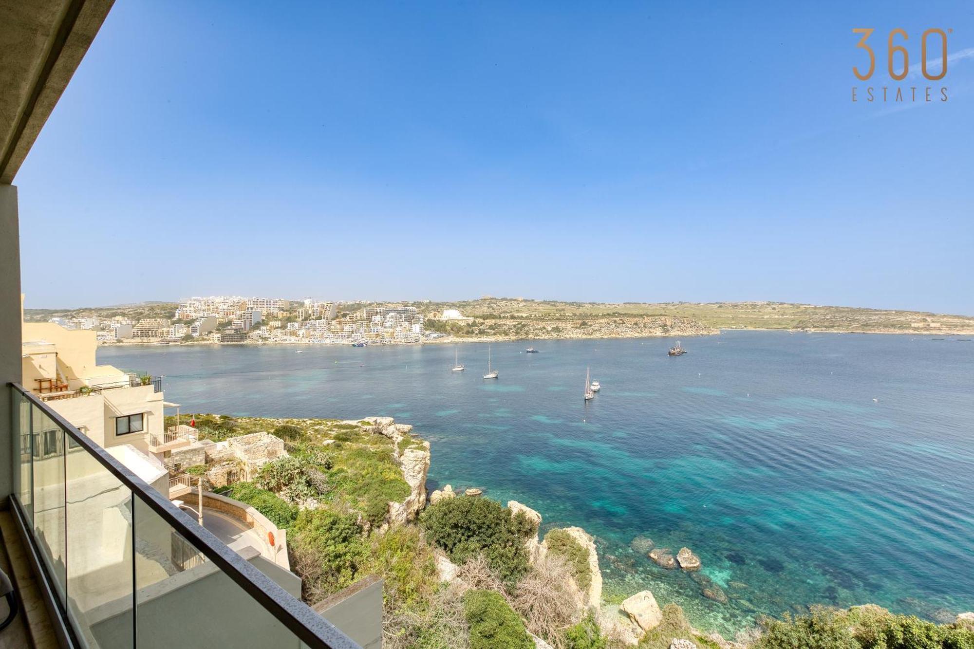 Designer 2Br Home With Stunning Views In St Pauls By 360 Estates St. Paul's Bay Exterior photo